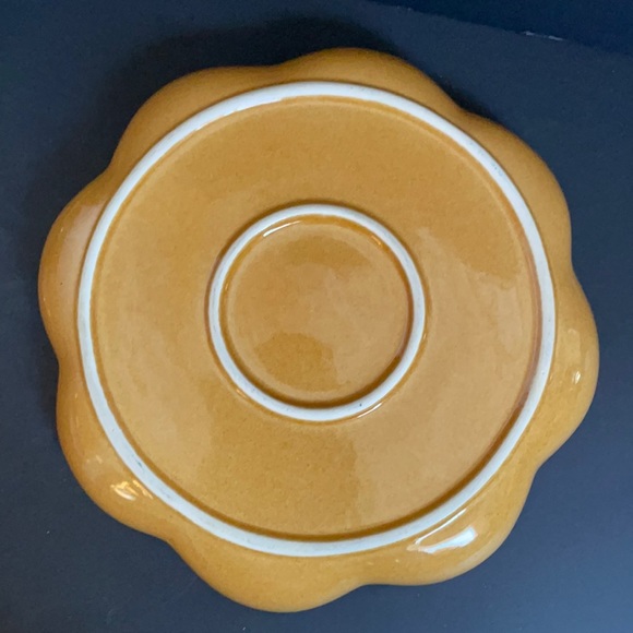 Vintage Ceramic Condiment Salsa Set Tray Jars Spoons - Picture 15 of 15